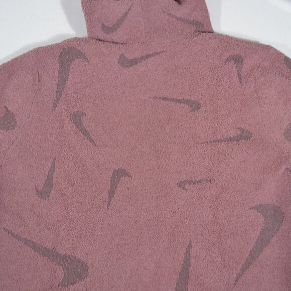 NWT NIKE PHOENIX BOUCLE LONG CARDIGAN, LARGE - Picture 10 of 12